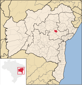 Poziția localității Baixa Grande