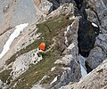 Biwak E. Rigatti, südlich der Latemarspitze, im Latemarmassiv, Dolomiten (Juni 2010)