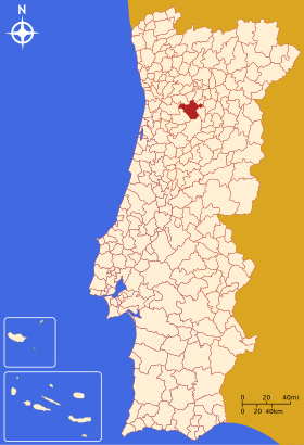 Localização de Castro Daire