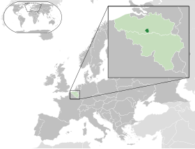 Localisation de Région de Bruxelles-Capitale