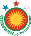 Emblème de Fédération démocratique du Rojava