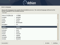 Image 29Graphical version of the Debian Installer (from Debian)