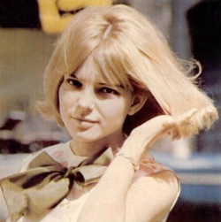 France Gall ”A Lonely Singing Doll” -singlen mainoksessa vuonna 1965.