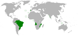 Regno del Portogallo - Localizzazione