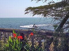 Riding a watercraft in Ramsar