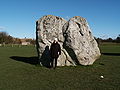 Stone 103. Lady in front is about 1.76 metres tall