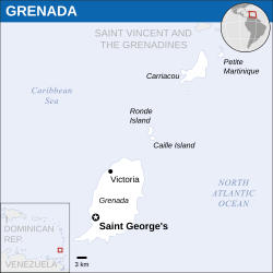 Lokasi Grenada
