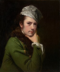 Autoportret, de Joseph Wright of Derby