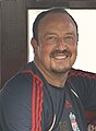 Rafael Benitez, Valencia's most successful manager, with 2 league titles and 1 UEFA Cup over the period of three years.