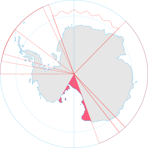 Location of the Ross Dependency