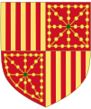 Stemma degli Aragona-Trastámara, re di Aragona e di Navarra