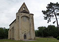 L'église Saint-Clair de Gouts (juil. 2012).