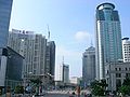 Straßenpanorama in Nanning (2007)