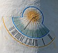 English: Sundial Deutsch: Sonnenuhr