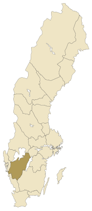 Localisation de Västergötland