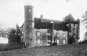 Le château de Tournin (image ancienne)