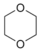 Cấu trúc hóa học của điôxan.