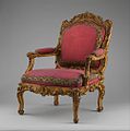 Nicolas-Quinibert Foliot, Cadeira de braços, época Luís XV (1723-1776)