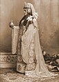 Jennie Churchill in byzantine costume as the Empress Theodora