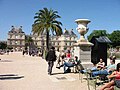 Luxembourg Palace, view from the garden