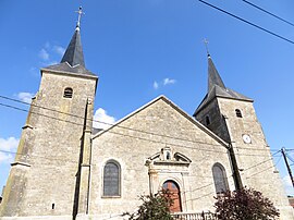 The church in Sivry-sur-Meuse