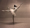 Una ballerina clàssica amb tutú.
