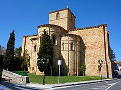 Abbatiale Saint-Vincent d'Avila.