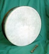 Bodhran, zeltiar musikarena, batez ere irlandarrarena.