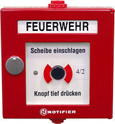 Handfeuermelder (erfüllt nicht EN 54-11)