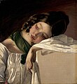 Śpiąca dziewczynka, 1834