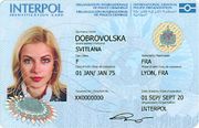 Interpol-identiteitskaart