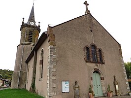 Kerk van Saint-Gangoulf / St.Gangolf in Lidrezing / Liedersingen