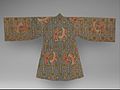 Qing dynasty period pi costume (back view).