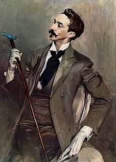 Robert de Montesquiou, peint par Giovanni Boldini (1897)