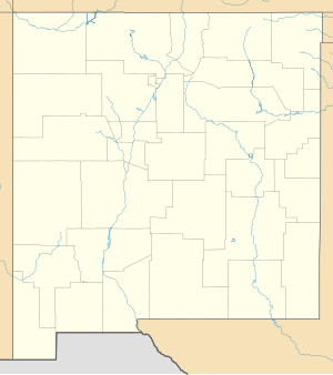 Сан-Антоніо. Карта розташування: Нью-Мексико