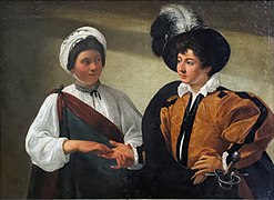 Gatanje (Caravaggio), oko 1598.-99.