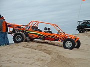 Sandrail at Silver Lake Sand Dunes.