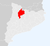 Położenie comarki Alt Urgell na mapie Katalonii