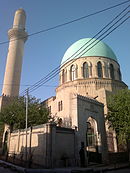 Haji Sultan Ali Mosque. Salatin Asgarova Street, 75 (built in 1910).[6] Architect Józef Płoszko