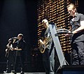 U2 peforming at Madison Square Garden