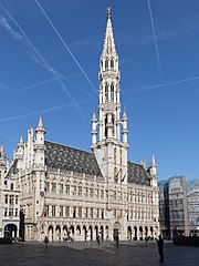 Hôtel de ville de Bruxelles.