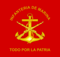 Flaga meksykańskiej piechoty morskiej