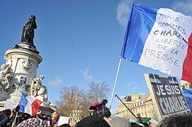 Paris, Place de la République.