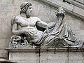 Standbeeld van de Tiber