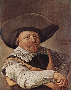 Portret van een zittende officier 1637 Frans Hals