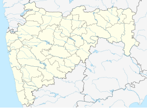 Ахмаднагар. Карта розташування: Махараштра