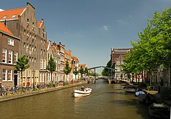 Sông Rhine Cũ ở Leiden