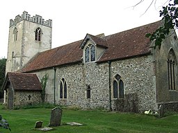 St Nicholas church, Wattisham