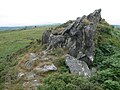 Le Roc'h Trevezel, un des sommets des Monts d'Arrée.