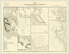 Admiralty Chart No 14 Harbours and Anchorages in the Red Sea, Published 1873.jpg